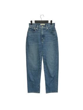 Madewell The Perfect Vintage Straight Crop Jean Women's Sz 26 Medium Wash Casual